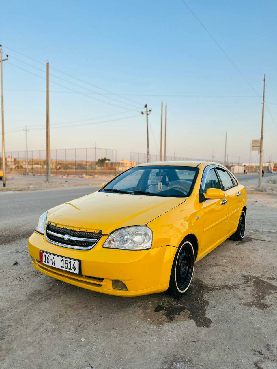 سلام عليكم سياره دايوو برستي هيه غرامات  مصفره حداديه تخم تاير كامله وكاله عامه بسمي رقم مميز السعى 50 وبيها مجال مكاني ناصريه مركز ***********
