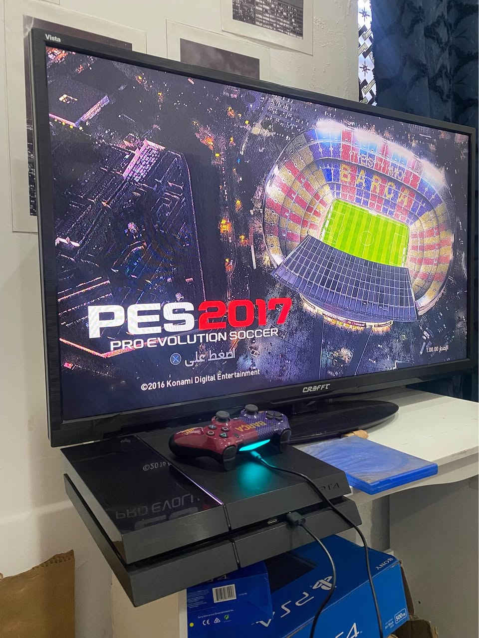 بلي فور  فات اون لاين اخر تحديث
الي هو13:50 جهاز لوك مامفتوح ولا مصلح  مكفول تفحص وتاخذه ويا قرص بيس2017
ويده وحده وكامل ملحقاته 
الاصلية حته الكارتونه موجوده
السعر200 الف 
مكاني بغداد الدوره 
وعندي توصيل🚚 بغداد, العراق


**إذا كنت صاحب هذا الإعلان وتريد حذفه لأي سبب، رجاءا أرسل رسالة إلى الدعم الفني**