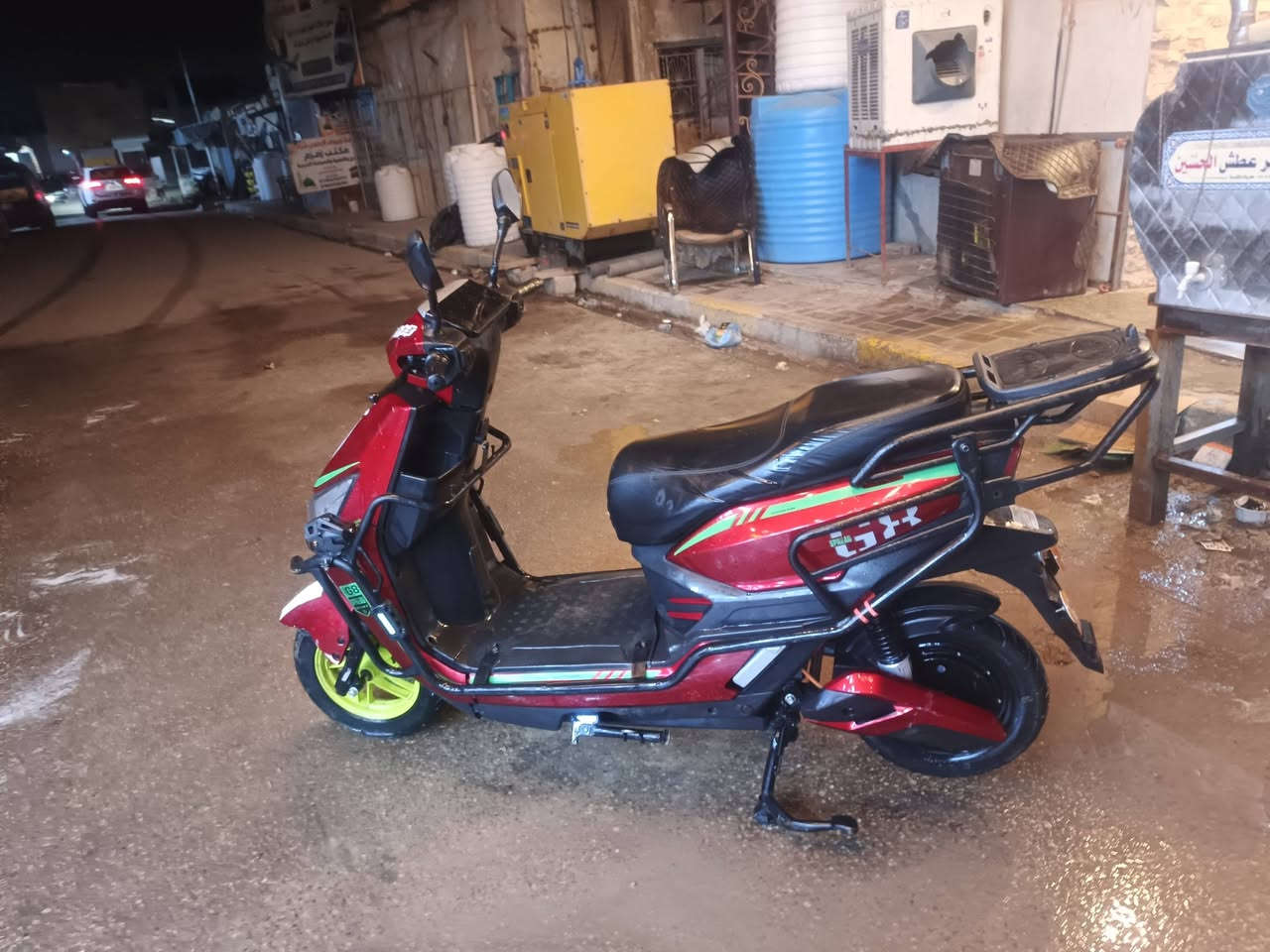 سلام عليكم
دراجة شحن
موديل 2025
عدد البطاريات 6 دبل مسطرة
ملف 2000 W 
72 V
مسافة 40 كيلو 
وياهة صندوك خلفي أو مراية أمامية 
دراجة ما صارلي هواي من مشتريهة 
رقم ***********
العنوان بابل سكندرية
