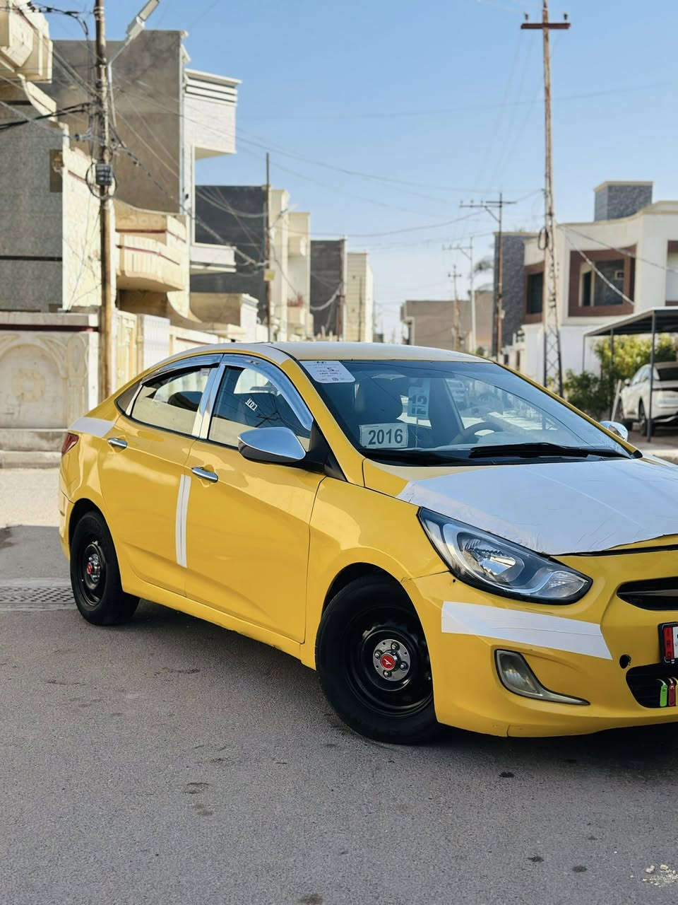 السلام عليكم 
اكسنت موديل (2016) 
وارد خليجي محرك 1600 
رقم بغداد جديد 
ماشيه 105 سياره جاهزه من كلشي 
سعر 78 بيها مجال بسيط 
رقم *********** 
عنوان فلوجه
