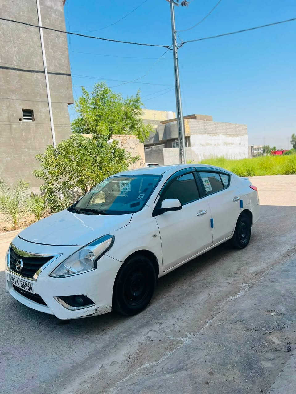 سلام عليكم نيسان سني 2019 خليجي كير ومحرك وحدادية كفالة تخم تاير جديد مال جناي جاهزه الاخير تبريد ثلج ☃️بيها قطعتين صبغ فقط رقم بغداد انكليزي سنوية ال2030 
السعر88وبيها مجال
الاتصال*********** 
مامتوفر بلخاص👆👆
