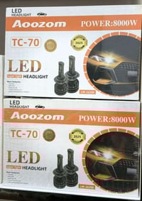 اوزوم لد زنون يعمل على جميع السيارات سعر الزوج ٤٥ الف ضمان سنه يوجد تو...