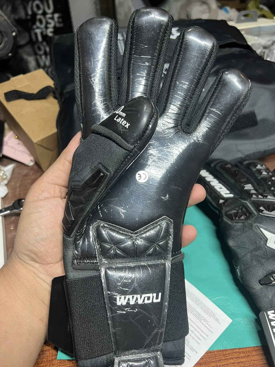 جفوف حارس مرمى 
قياس ٩
السعر ٢٠


**إذا كنت صاحب هذا الإعلان وتريد حذفه لأي سبب، رجاءا أرسل رسالة إلى الدعم الفني**