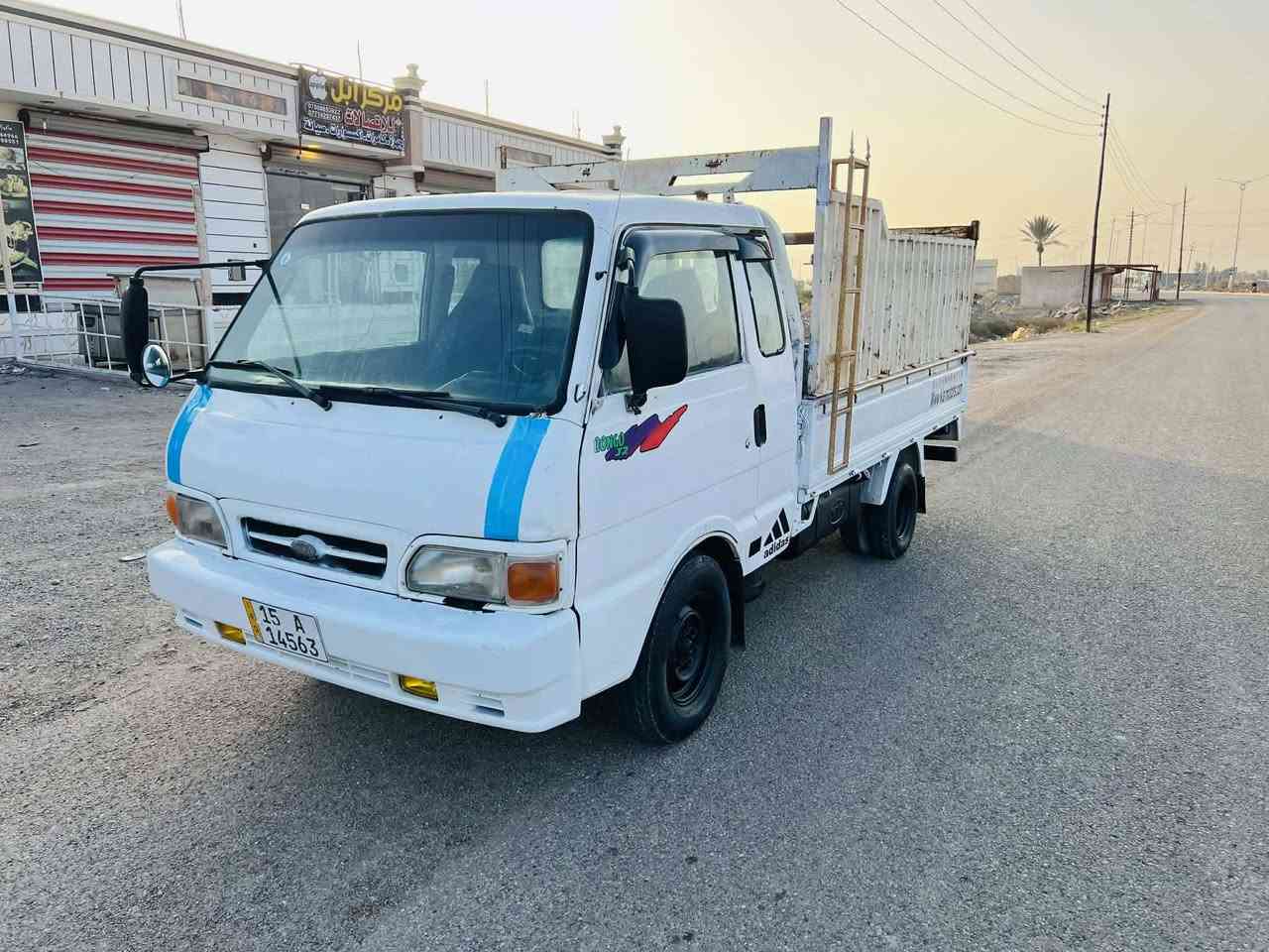 ع بركه الله كيا بنكو موديل ٩٦ رقم انبار هزه وسنويه قبل اسبوع مستلمهن مكفوله كفاله عامه شاصي رقم شاصي كير محرك اكسل بدلته جديد تخم تاير جديد
سياره الف متصرف عليها مال جناي 
السعر ٥٤ وبيها مجال 
مكان السياره الرمادي البوعبيد /
الاتصال 
***********
