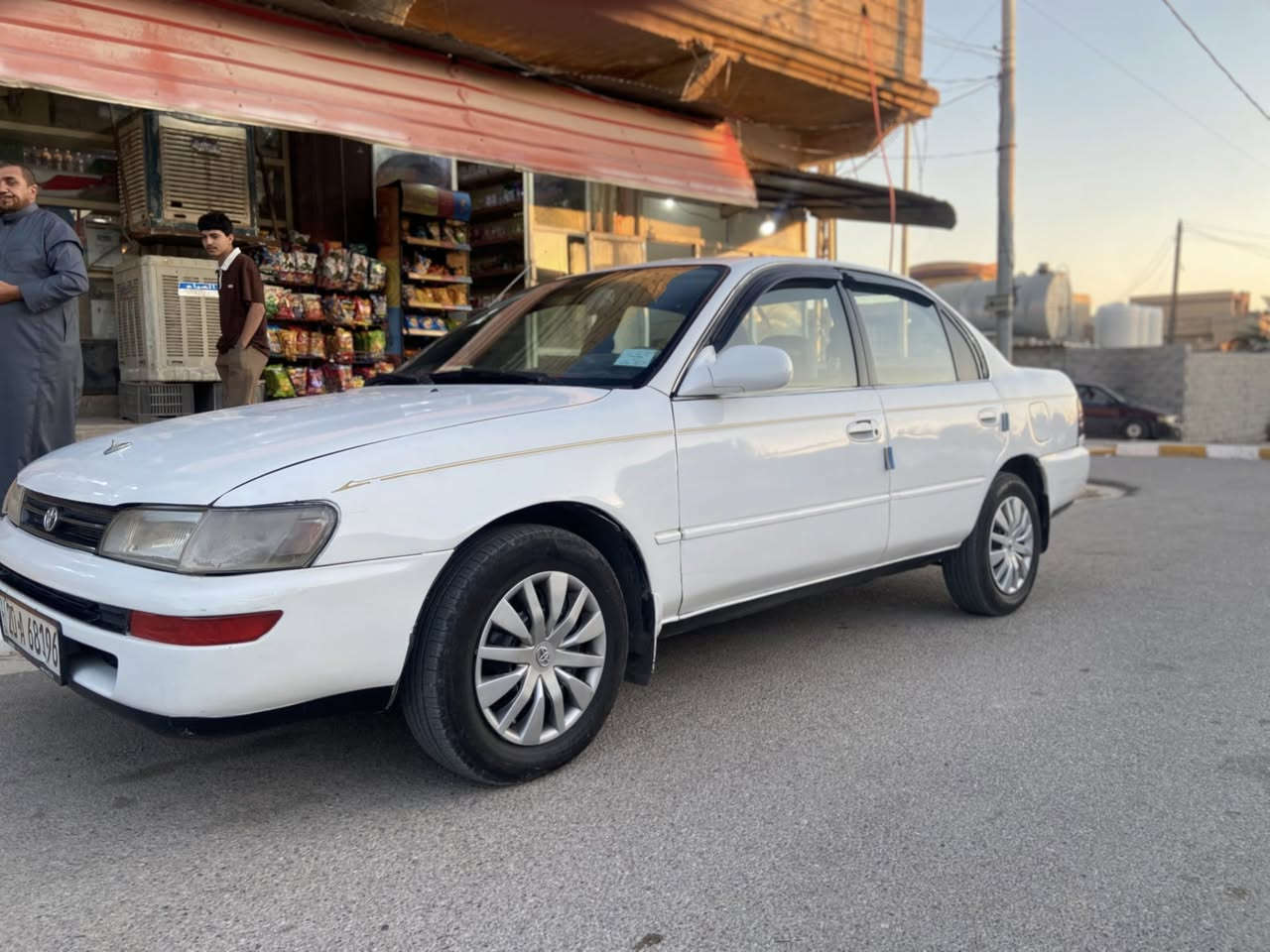 كورلا موديل 95
سياره كير محرك بلشرط مصبوغه احزام 
سياره هزه وسنوية جديده شرط التحويل السعر 55 وبيها مجال العنوان جلولاء ***********
