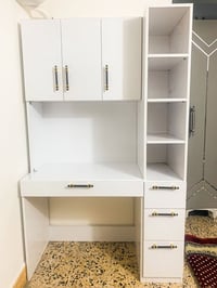 الارتفاع 200 سم الطول120 سم العمق 55 سم خشب mdf اصلي نجارة مامستخدم ال...