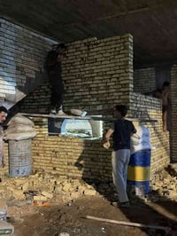 بسم الله الرحمن الرحيم يالله يارزاق اسحاق وحسنين الكواز مقاولات وبناء ...