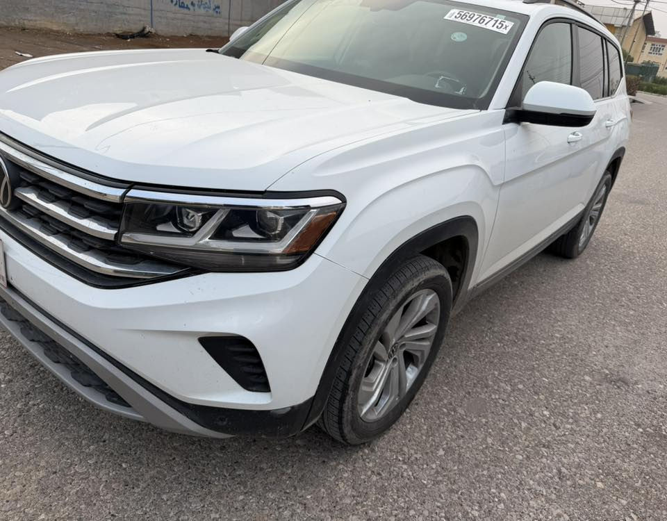 بسم الله الرحمن الرحيم
Volkswagen Atlas SE 2023
حجم المحرك - V6 سلندر 3.6L
السعر - 24000$
السيارة صبغ باب خلفي يمين+جزاء من الدوسه الباقي تعديل بارد+BDR 
 البچم والخلف كبس أيرباك البرده والكشن ومرجعه سستم صور الحادث موجوده مع الصور 
عدد المقاعد 7 راكب
رقم الشاصي 1V2KR2CA2PC524739
عداد المسافة - 59 ألف mi
المواصفات - SE

بانوراما 

دشبول ديجيتال
بصمة تشغيل
بصمة أبواب
تشغيل عن بعد dRemote Start
صندوق شفط كهربائي 
رادار أمامي - تحديد مسار
رادار جانبي نقاط عمياء
رادار خلفي تحذير من الاصطدام
تبريد مركزي لمس
كشنات جلد+تدفئة
كشنات كهرباء
هاند بريك بصمة
مانع انزلاق+AB
شاشة كبيرة لمس
حساسات خلفية+ كاميرا 
البواب الخلفيه بردات
تحكمات استيرن
اوتو ستارت Auto start 
اوتو ستوب Auto Stop 
منافذ AUX+USB
وبقية المواصفات المعروفة

السياره كاتي دهوك بعده ممخرجه 
تترقم شمالي
مكان السياره أربيل
 ***********

