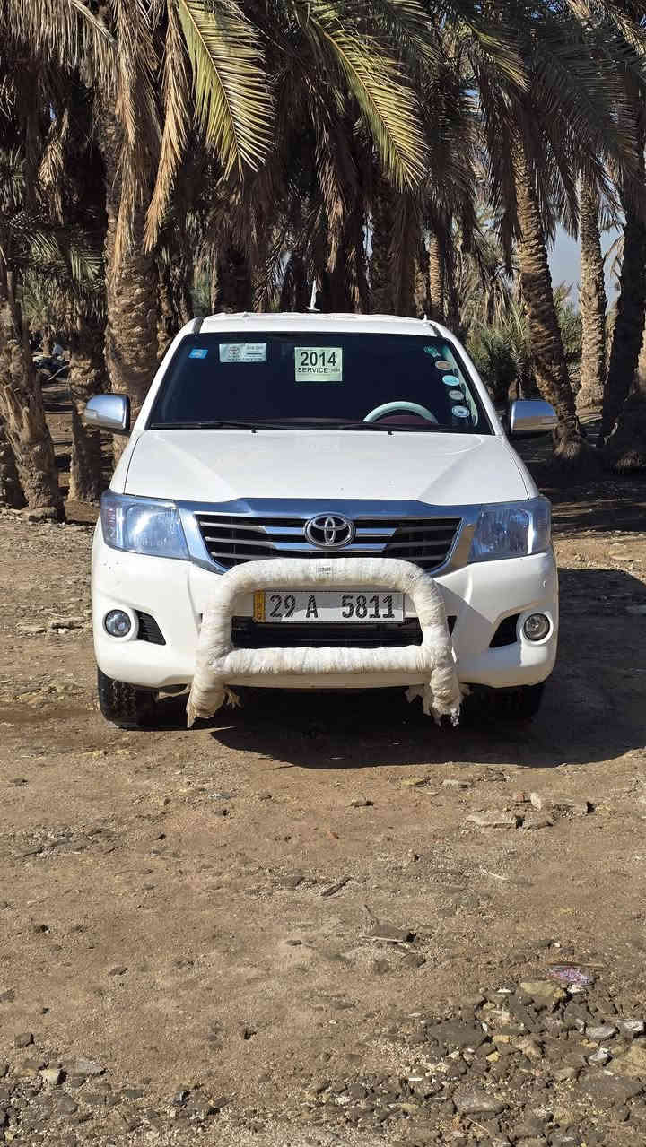 #للبيع 
2014 فول مواصفات (وتماتيك) سعودي اصل ام الدعاء
السيارة مكفولة كفالة عامة 1/1 حتة خطتها مال شركة 
السيارة جديدة كلش علة وضع شركة ماشية 190فقط
رقم واسط نكليزي سنوية جديدة شرط تحويل
السيارة جاهزة مجهزة من كلشي
المكان السماوة          السعر 215$
الاتصال ***********  متواجد واتساب 
قبل الا تتصل قرة تفاصيل وشوف صورها وتدلل
ترهم مراوس
