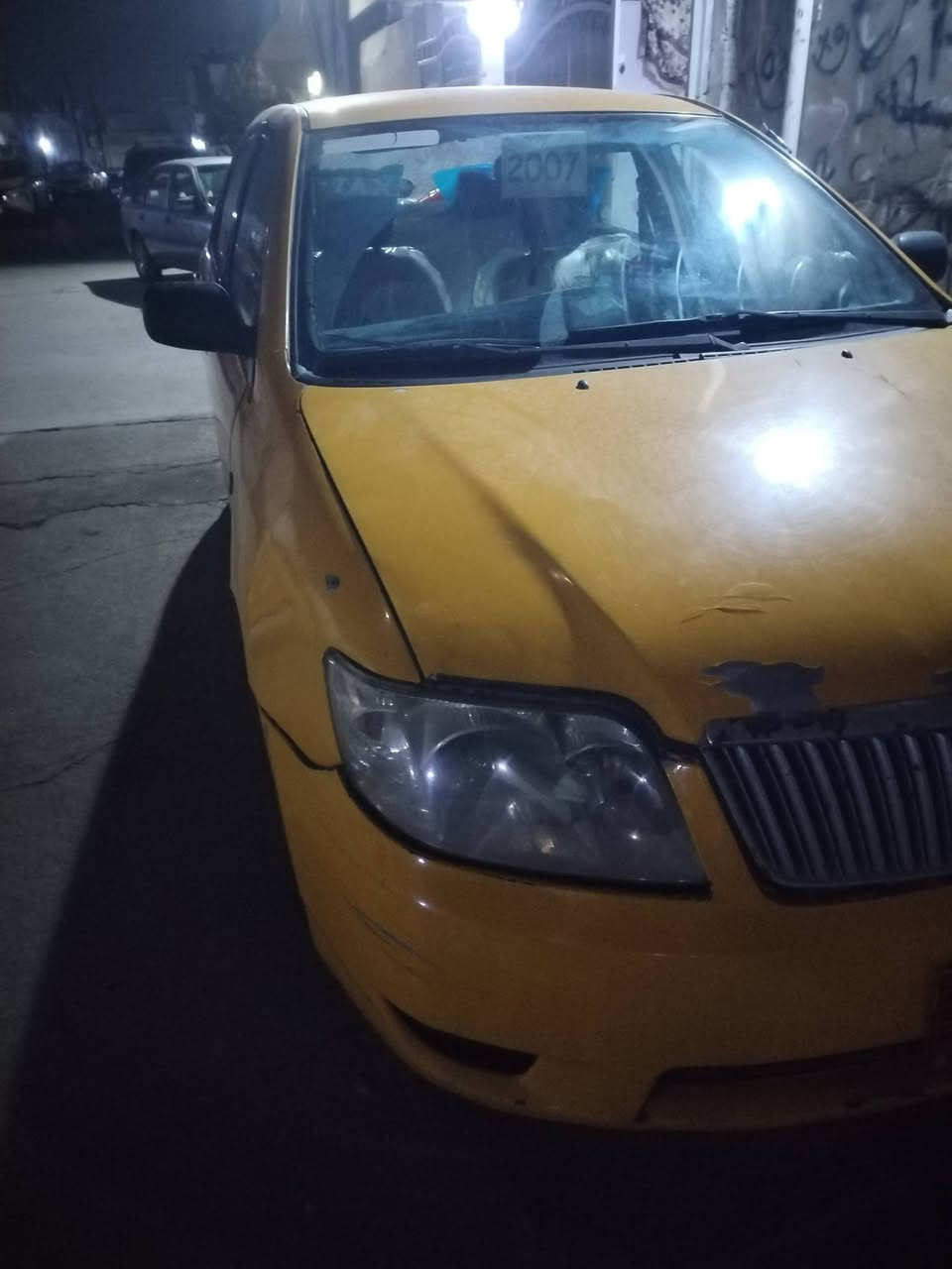 السلام علیکم بیکاشو للبیع مودیل2007مشروع وطنی لل29تحویل ثانی یوم گیر ومحرک وصدر کلە جدید منضومە غاز ودفتر بانزین وهاذە رقمی ***********
