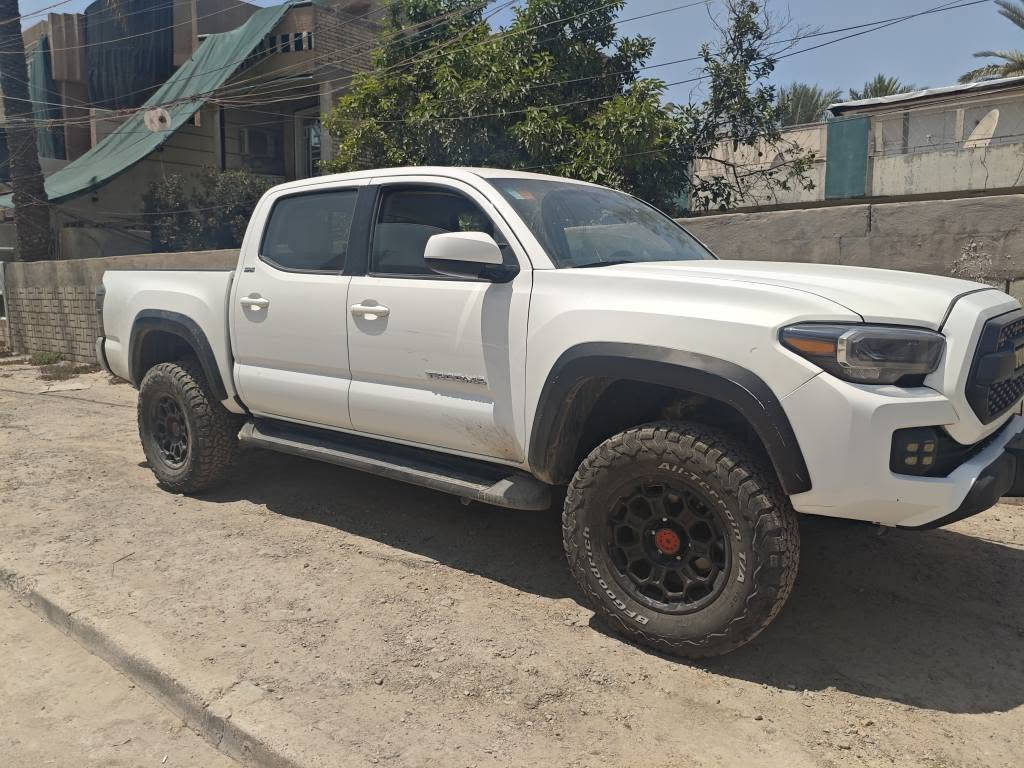 تاكوما 2017 SR5 محرك 6 سلندر
ترفيع 3 انج 
ويل TRD
سبايدر TRD
لايت وبك لايت لد نشرة 
تايرات BF جبلي جديد 
بيها 3 قطع صبغ وبنيد مبدل 
بغداد المنصور داوودي شارع التانكي 
*********** بغداد, العراق


**إذا كنت صاحب هذا الإعلان وتريد حذفه لأي سبب، رجاءا أرسل رسالة إلى الدعم الفني**