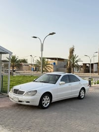 مارسيدس s320 2001  وارد يابان مكفوله من الضربه  مشروع وطني تحويل ثاني ...