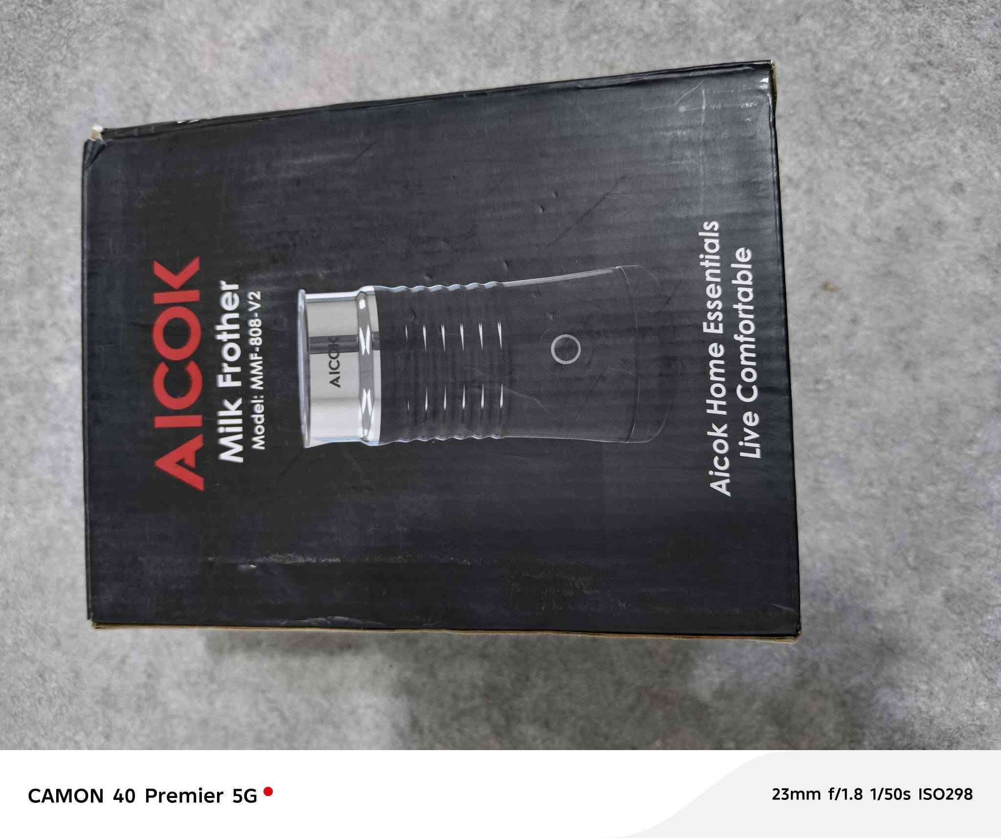 السلام عليكم
للبيع

جهاز صانع رغوة الحليب وغلاية من ماركة Aicok

موديل موديل MMF-808-V2. 

يقوم بتسخين الحليب وصنع رغوة حليب ساخنة أو باردة.

المميزات: يتميز بتصميم بجدار مزدوج وعمل صامت.

السعة: تبلغ سعته حوالي 200 مل.

الطلاء: يحتوي على طلاء داخلي غير لاصق لسهولة التنظيف.

جهاز كهربائي جديد وبالنايلون


**إذا كنت صاحب هذا الإعلان وتريد حذفه لأي سبب، رجاءا أرسل رسالة إلى الدعم الفني**