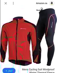 بدلة دراجات • ماركة Nuckily • مقاس مديم-لارج