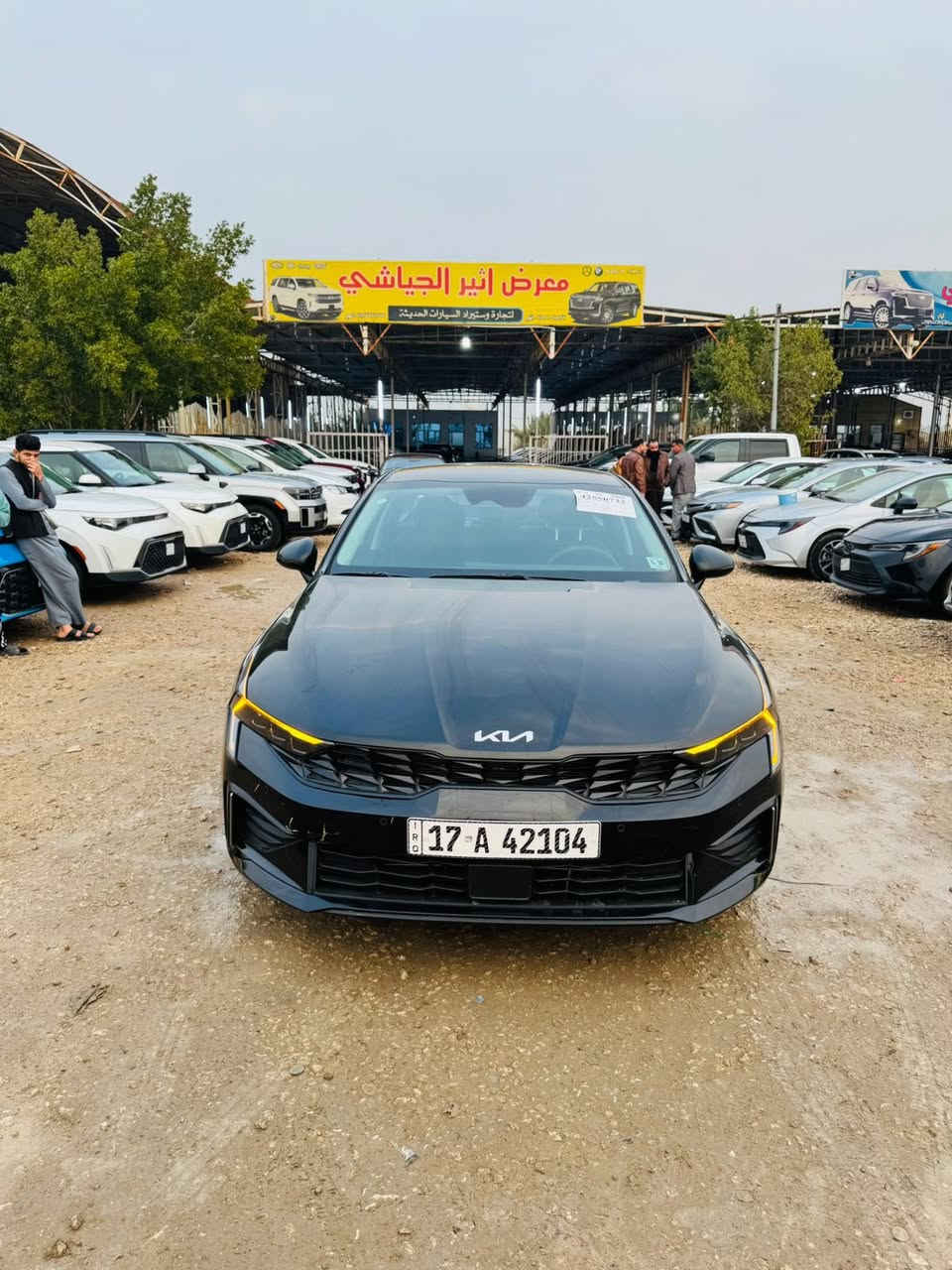 للبيع او المراوس 

كيا K5 موديل 2025 امريكي 
مرقم مثنى شهداء 
حادث تبديل باب وصبغ جاملغ فقط 
محرك 2500 
السعر 188$
العنوان المثنى الرميثه معرض اثير الجياشي 
التواصل واتساب فقط 
*********** 
*********** 
***********
