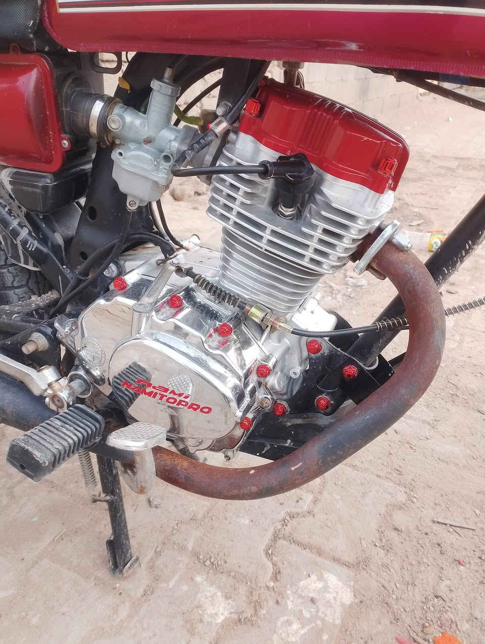 السلام عليكم دراجه للبيع كلك تعمير 25المكينه مامفتوحه الشراي خاص ***********
