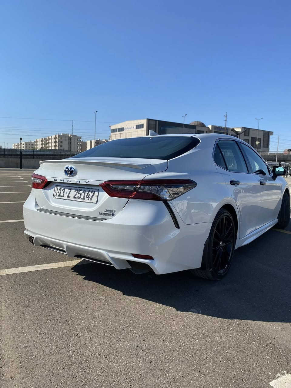‏2024  𝐓𝐎𝐘𝐎𝐓𝐀 𝐂𝐀𝐌𝐑𝐘
للبيع او المراوس 
تويوتا كامري (XSE) 
اللون : أبيض صدفي  
عداد المسافة :20الف ميا
حجم المحرك : 2.5L ( 4.سلندر )هايبرد
السياره جاهزه من كلشي وعليها ادامه كامله 
بل شركه تخم تاير جديد 
الضرر :بنيد وراجع مصلح نفسة وبيهة طختين بتحميل بيدي ار وبابتين كلير امريكا صور الحادث مرفقة

المواصفات : 𝐗𝐒𝐄
فـول مـواصـفـات
ابواب  بصمة
بصمة تشغيل 
تشغيل عن بعد (𝐑𝐄𝐌𝐎𝐓𝐄 𝐒𝐓𝐀𝐑𝐓)
شاشة  كبير
كاميرا خلفية 
ويل 19 الرياضي 
حساسات خلفيه
هاند بريك بصمة
اوتو هولد (𝐀𝐔𝐓𝐎 𝐇𝐎𝐋𝐃)
اوتو ستارت (𝐀𝐔𝐓𝐎 𝐒𝐓𝐀𝐑𝐓)
اوتو ستوب (𝐀𝐔𝐓𝐎 𝐒𝐓𝐎𝐏)
رادار امامي (تحديد مسار)
‏‎رادار جانبي (نقاط عمياء)
‏‎حساسات خلفي 
مانع انزلاق+𝐀𝐁𝐒
3انظمة  (𝐄𝐂𝐎) (𝐍𝐎𝐑𝐌𝐀𝐋)(𝐒𝐏𝐎𝐑𝐓)
نظام EV MODE
تحكيم استيرن+ شفتات استيرن
كشنات جلد ، كشنات كهربائي
كشنات الامامي هيتر 
لايتات (𝐋𝐄𝐃) عدسة زينون بيلادي
اناره داخليه led 
ترحيب بلادي بالدواسات 
شاحن وايرلس
مثبت سرعه تفاعلي قيادة اليه 
تحديد مسار  
السعر خاص 
رقم بغداد الجديد بسمي 
الاستفسار اكثر 
***********
205
وبيهة مجال
