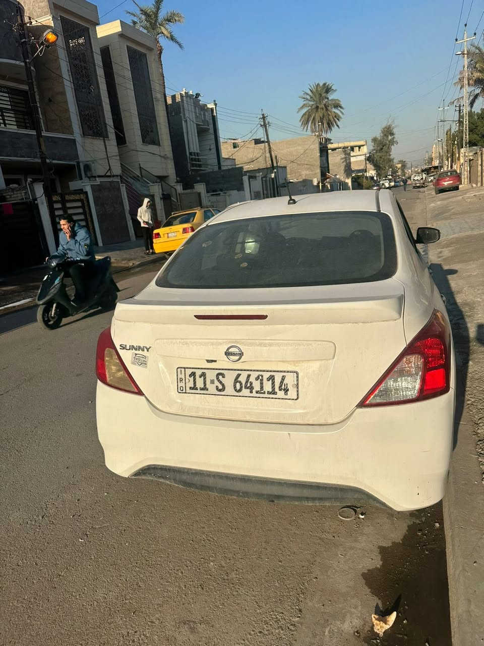 السلام عليكم سني موديل 2023 رقم بغداد ماشيه 125 الف
بيهه صبغ وبارد كما موضح بالسونار وبيهه تعديل بسيط بالشاصي واللغد 

السياره  ويل كب اشاير بالمري 
اربعه جام كهرباء شاشه وكامرا وحساسات 
كامله مكمله السياره جاهزه من كل النواحي 

السعر 100 ورقه
العنوان زيونه او شارع المسبح

***********
