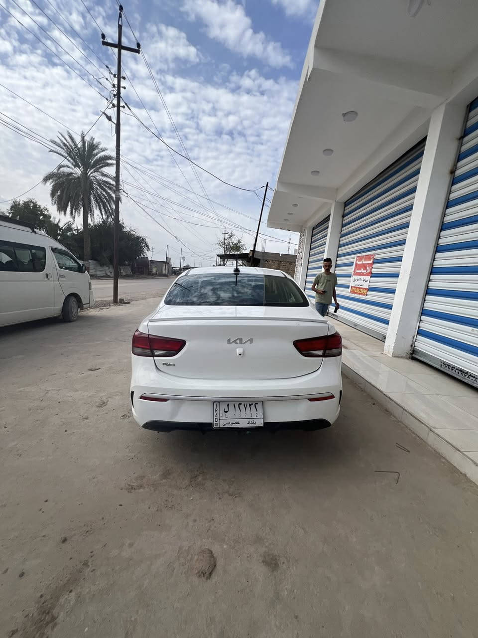 سلام عليكم كيا ريو موديل 2022فول حادثه موضح بلسونار + بيه بارد بلجاملغ  والباب الايمن 
السعر 128
رقم التواصل ***********
