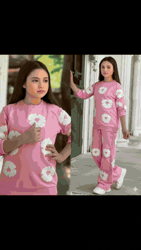 ❄️ سوت بناتي شتوية ولا أروع! ❄️ قماش قطن شتوي مبطن ناعم ودافئ يناسب ال...