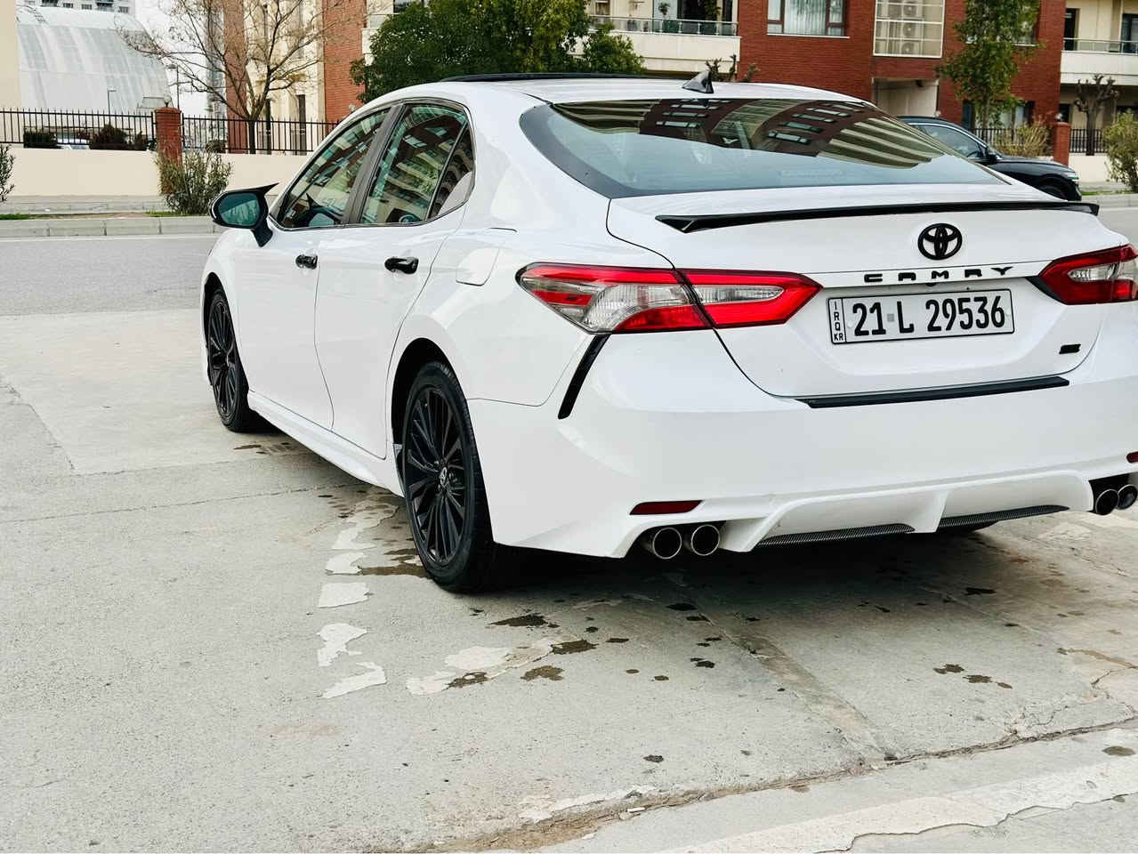 كامري 2019SE pluse
فول مواسه فات 
سلايد رادار خه تي جاده
 زينون  ناو كريمي 114kmرويشتووه
  سه نه وي تازه يه هه زه ي تازه يه
به نا و ي خو مه وه يه. به س بونيد بوياغه. بي ئه ربا گ  بي نا و 
☎️*********** السليمانية, العراق
