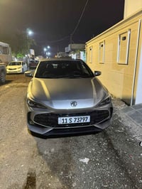 ام جي mg3. 2025 لون سلفر  السياره زيرو ماشيه1700 كيلو فقط  رقم بغداد د...