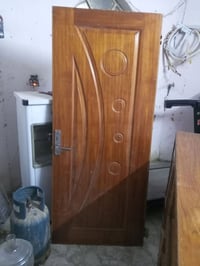 باب صاج خشب • ثقيل • الطارمية شارع التدبير