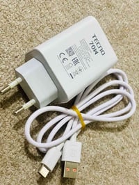 شاحن أصلي • شحن سريع 70 واط • حي العسكري