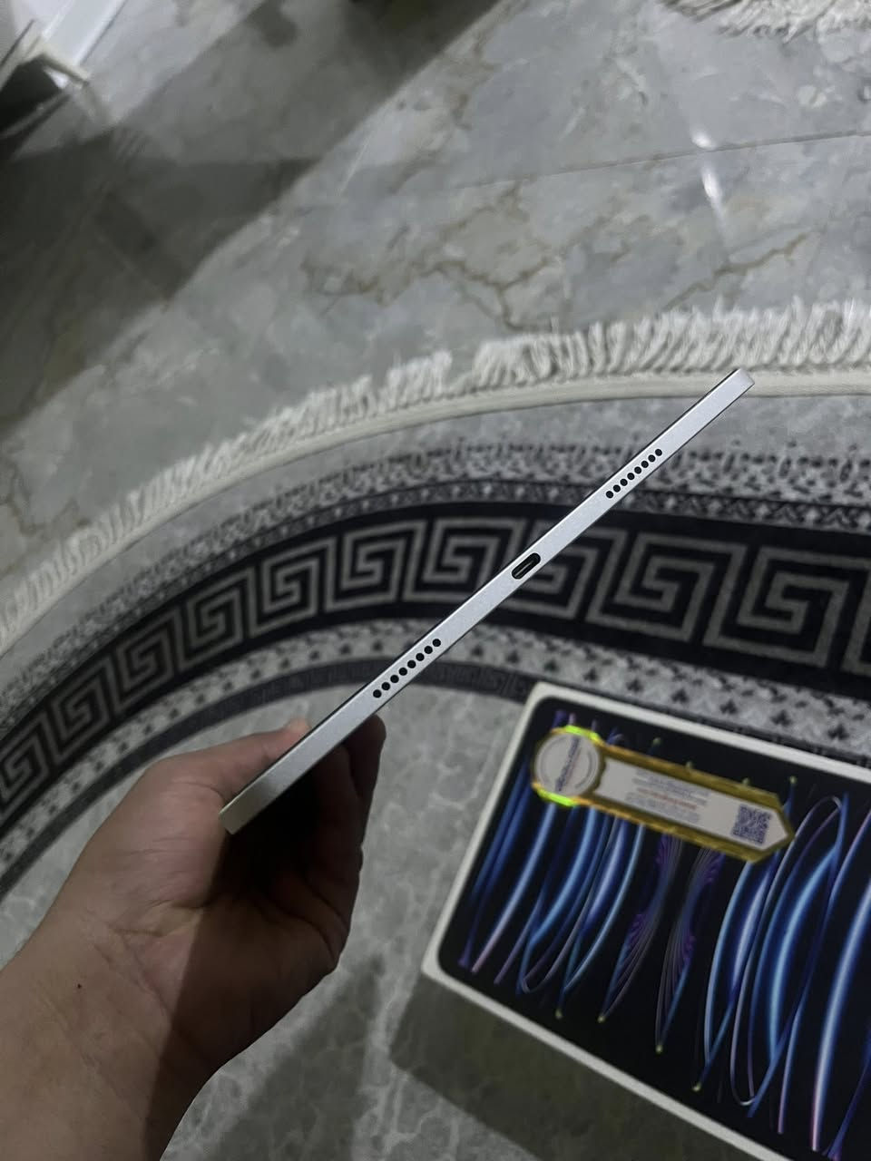 سلام عليكم ايباد 11 برو m2 جيل الرابع 2022
نضافه 100‎%‎100 بطاريه 93 ذاكره 256 جهاز بحاله الوكاله شخط مابي كامل هوه وملحقاته سعر 820 مكاني بغداد حسينيه راشديه ***********
