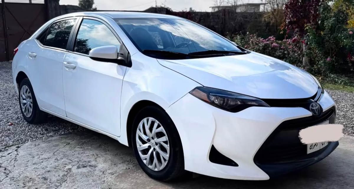 ‎كرولا 2018 LE
‎امريكي
                                 1 قطعه بدون دواخل نهائيا بس بنيد 
‎130 مايل ماشي
‎ رادار 
‎كاميرا خلفي  
                                                   تحديد سرعة قيادة ‎اليل 
‎رقم تلفون.  ***********  
‎واتس اب.  *********** اكر, نينوى
