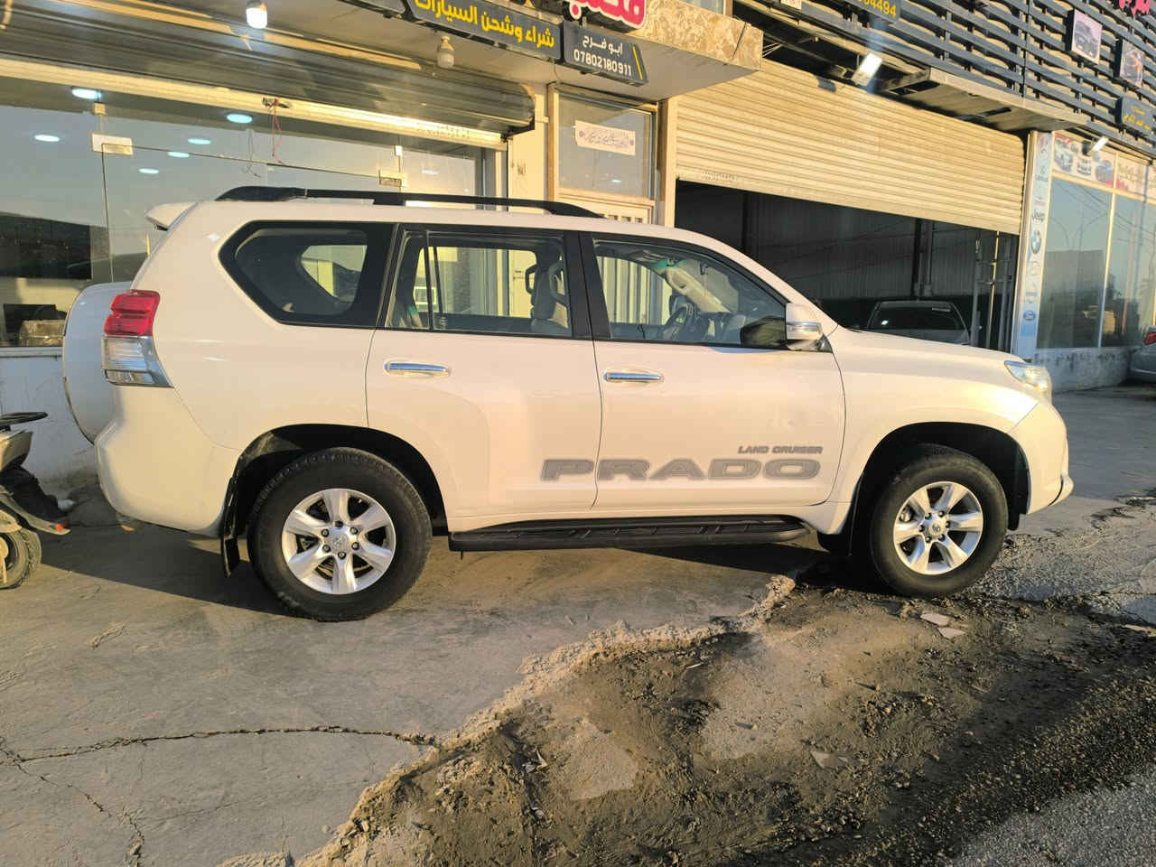 السلام عليكم

للبيع 🚗
تويوتا برادو

🔹 موديل: 2012
🔹 الرقم: بغداد
🔹 المحرك: 6 سلندر
🔹 الفئة: TX

المواصفات:
▪️ مكفولة من التبديل
▪️ صبغ دعاميات فقط

💰 السعر: 277$$$

📍 مكان السيارة: بابل

📞 للاستفسار:
***********
0783199449
