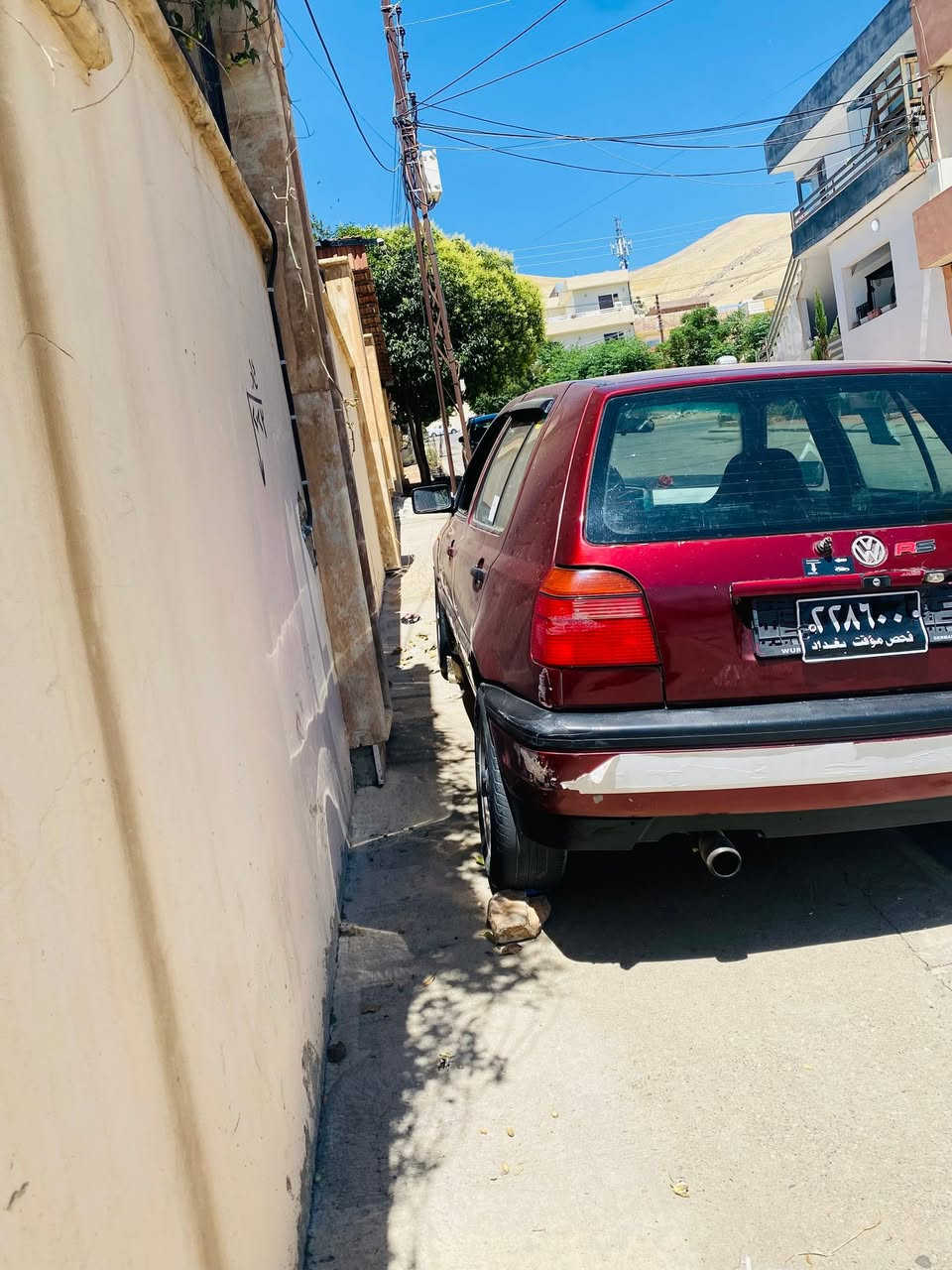 سەرەتا بەناوی خوای گەورە
گۆڵف مۆدێل ١٩٩٣
دەعمو لێدراوی نییە
گێڕو مەکینەی بەشەرت
ئاڕمی سلێمانی بەشەرت
لەسلێمانیم
سعری ٢٤ وەرەقە وعامەلە
***********
