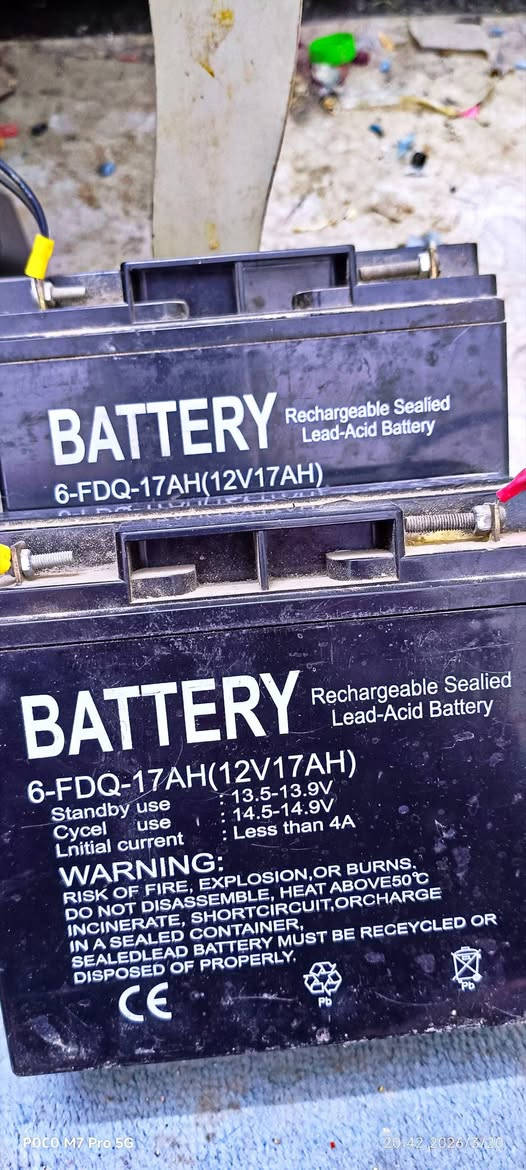 عندي 9 بطاريات مخلصات بأحجام مختلفة مثل ماموضح بالصور..المكان..بغداد/ألطوبچي


**إذا كنت صاحب هذا الإعلان وتريد حذفه لأي سبب، رجاءا أرسل رسالة إلى الدعم الفني**