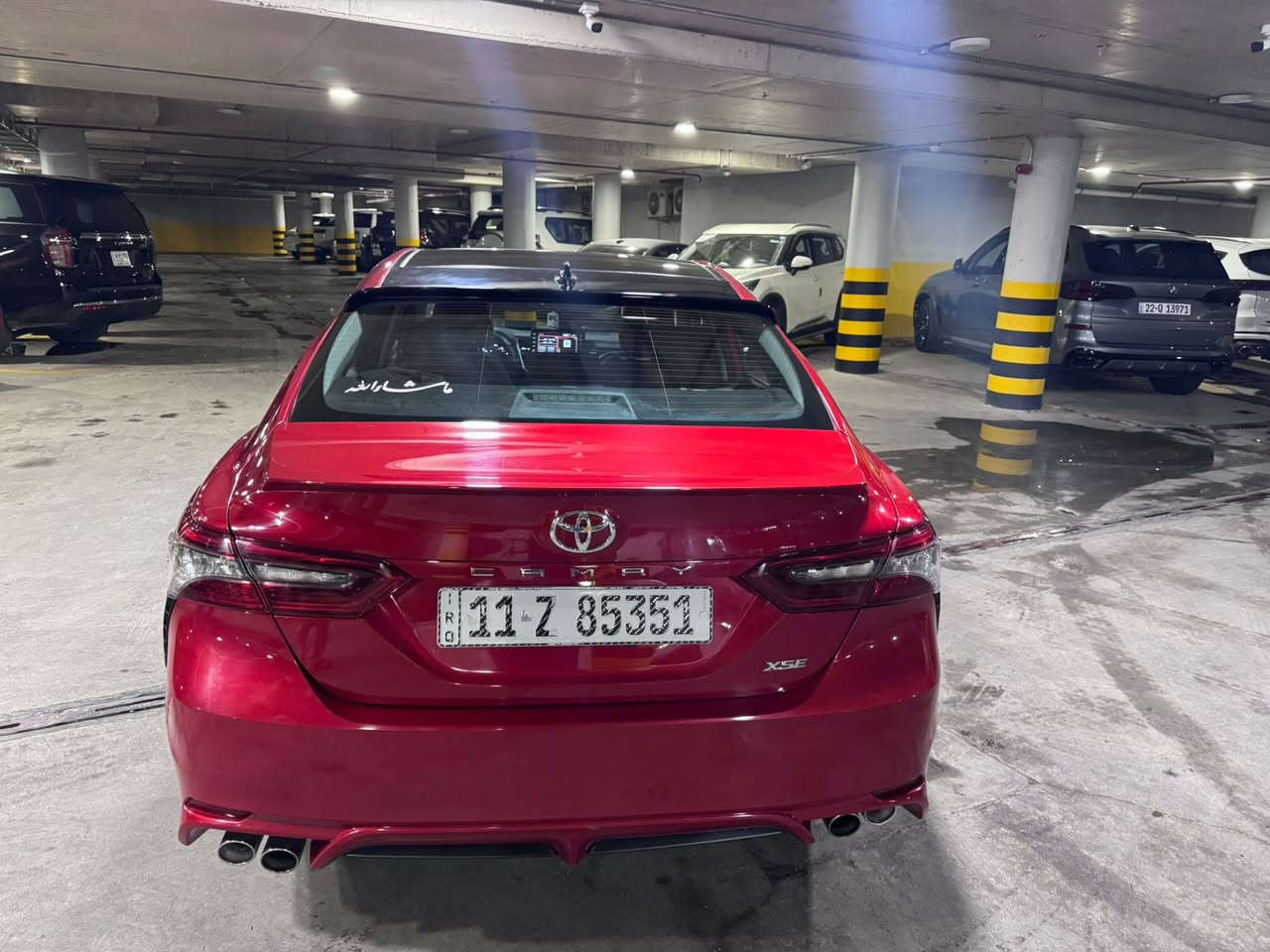 ‏2023 𝐓𝐎𝐘𝐎𝐓𝐀 𝐂𝐀𝐌𝐑𝐘-𝐗𝐒𝐄
تويوتا كامري (XSE)

موديل 2023

حجم المحرك  2.5L ( 4.سلندر )

                            

الضرر : جنطة ، 

المواصفات : 𝐗𝐒𝐄

ابواب بصمة

صندق بصمة

بصمة تشغيل 

شاشة  كبير

ويل 19 S

حساسات خلفيه امامي 

هاند بريك بصمة

اوتو هولد (𝐀𝐔𝐓𝐎 𝐇𝐎𝐋𝐃)

رادار امامي (تحديد مسار)�‌‎رادار جانبي (نقاط عمياء)‏

مانع انزلاق+𝐀𝐁𝐒

3انظمة  (𝐄𝐂𝐎) (𝐍𝐎𝐑𝐌𝐀𝐋)(𝐒𝐏𝐎𝐑𝐓)

تحكيم استيرن+ شفتات استيرن

كشنات جلد لون اسود ، كشنات كهربائي

كشنات الامامي تدفئة

لايتات (𝐋𝐄𝐃) عدسة زينون بيلادي

اناره داخليه LED

شاحن وايرلس

مثبت سرعه تفاعلي قيادة الية

تحديد مسار 

 تخم تاير دلوب اصلي صار شهر من انشد

السعر 228$ وبيها مجال

***********
