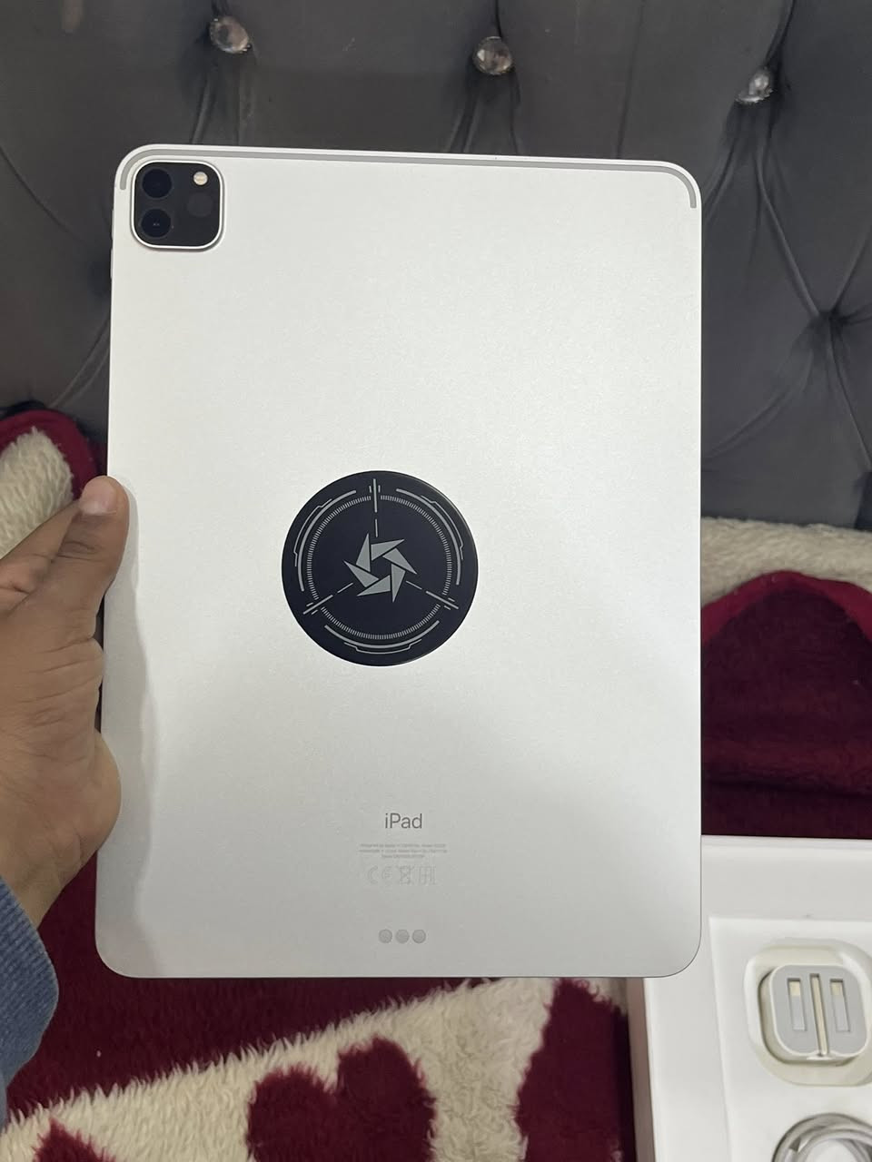 سلام عليكم ايباد ١١ برو
ذاكره 128
بطاريه 88
١١ بوصه 
انضف من نضيف سعره 650وبي مجال حلو 
مكاني الدوره ابو دشير رقم هاتف متواجد وتساب ***********
