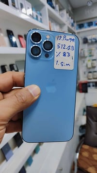 آيفون ١٣ برو ماكس • ٥١٢ • ٨٣٪ باتري