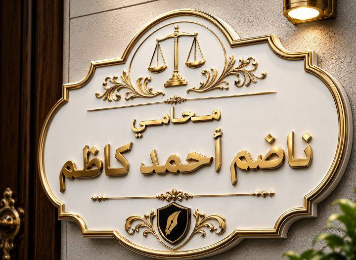 للاول مره
نوفر لكم قطعه تعريفيه الاسم صاحب الدار 
الاسم الكامل 
المهنه والقب 
تصميم حسب الطلب  خامات والوان فخمه
خلي باب بيتك يعكس ذوقك الراقي ويكون اول شي يلفتت النظر
السعر 20 الف
الاستفسار داخل الصفحة ***********
