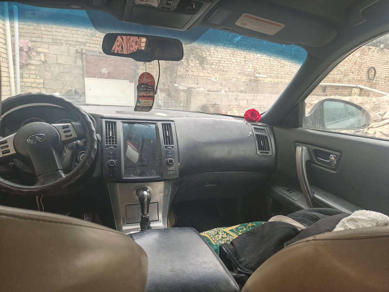 السلام عليكم ورحمة الله وبركاته انفنتي FX 2008 خليجي باسمي السياره متروكة وبيها نقوصات كير محرك سليمات ابيع كوم حديد ب٤٥ مكاني بغداد ***********
