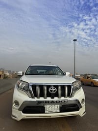 برادو للبيع موديل2014ماشية164 الحالة بيها قطعتين بارد وباب الخلفي مبدل...