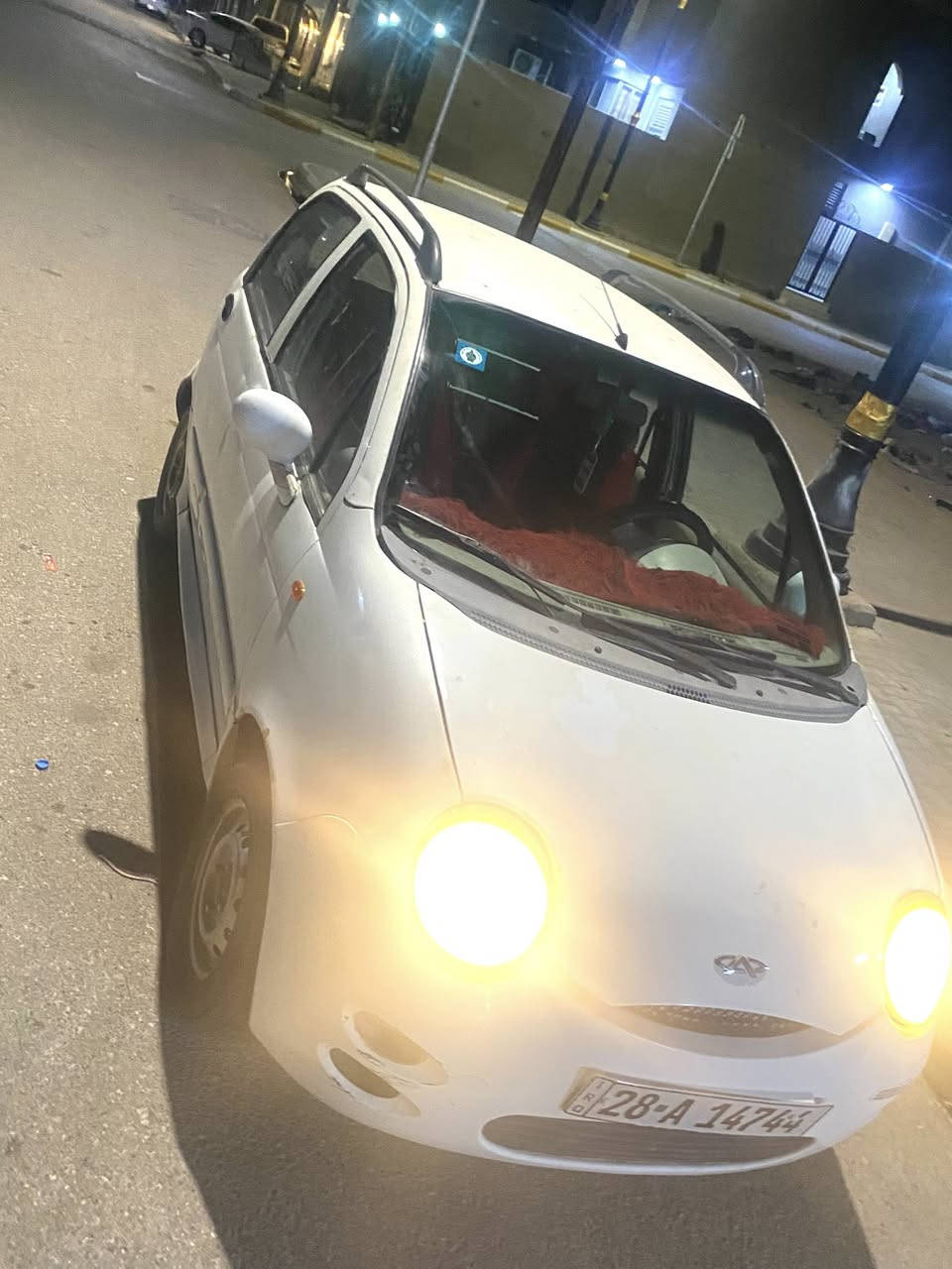 السلام عليكم
كيو كيو موديل 13 
جاهزه من كلشي مابيها اي نقص ماتصرف عليها ربع دينار
كير اوتو مكينه تبريد حداديه كلها كامله 
نضيفه وقويه تطلع بيها محافظات مطمئن 
استفسار اكثر خاص او اتصال ***********
