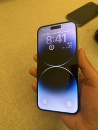 ايفون 14برو ماكس شرق اوسط وكاله ماستر ذاكره256 بطاريه 85‎%‎ نظيف استخد...