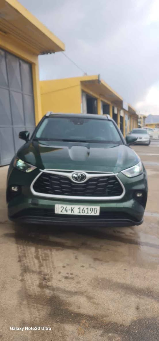 هايلندر ٢٠٢٣ لون زيتوني بيها كتاب تظليل الظرر مالها من ورا فقط سعر ٢٢٥ بيها مجال للتواصل ***********،،، دهوك, العراق
