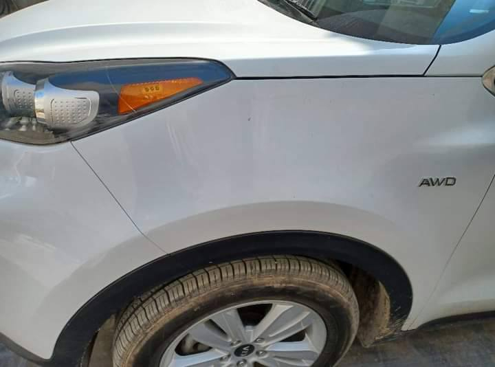 سبورتاج ٢٠١٨ أمريكي لوحات بغداد بأسمي...بجم كبس بدون ايرباك... 
السيارة بحاله ممتازة جدا وبدون أي نقص..
السعر ١٦٩
***********
