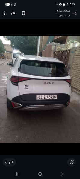 سلام عليكم كيه سبورتج مديل 2025نص فول معروفه موصفاته
ماشيه 18 الف سياره جديده ومكفوله كفاله عامه السعر 237 مكاني بغداد حي اور لستفسار ***********
