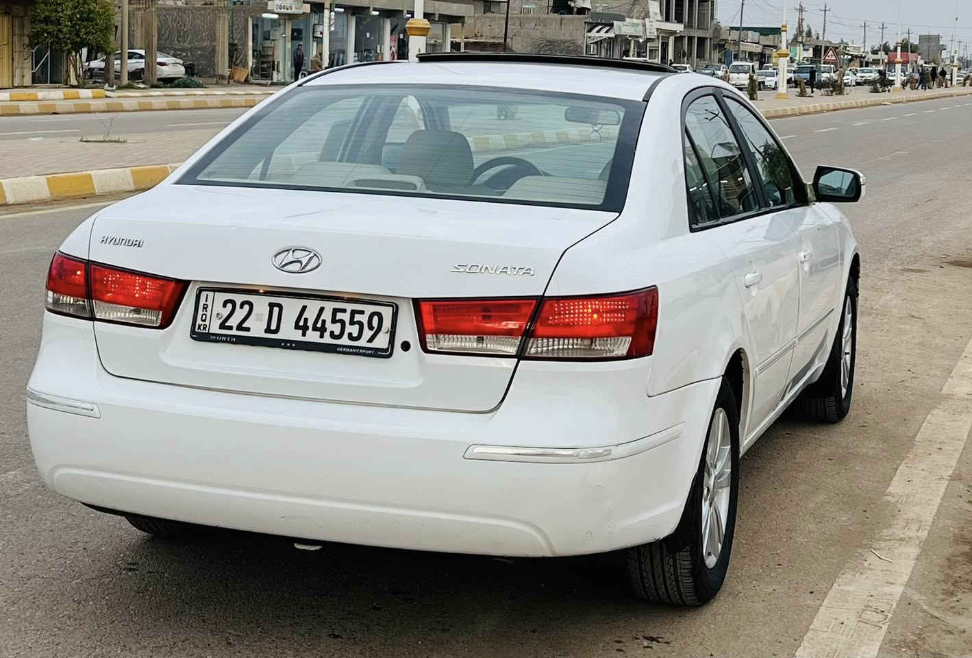 سلام عليكم
سوناتا 2011خليجي 

رقم أربيل هزه وسنويه جديده 

محرك 2000دوش مفتوح مضبط

السياره لونين فول موصفات 

السياره فتحه 

تبرير تدفئه 

تخم تاير جديد وحداديه

السعر ١٣٠بيها مجال

السونار داخل المنشور 

الموقع صلاح الدين بلد يثرب 

***********
