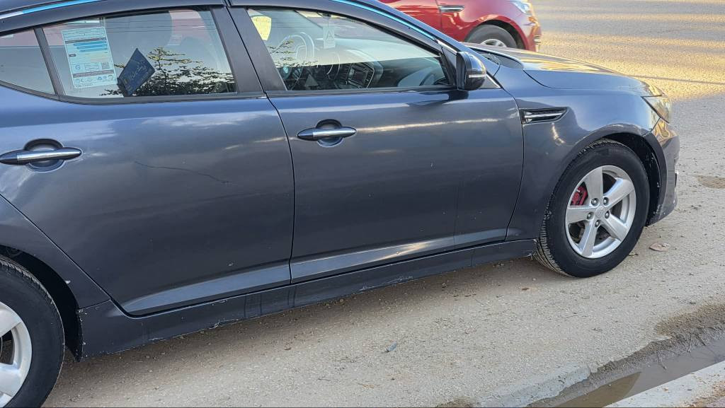 اوبتمه موديل 15 بيه دحجه بالجمالغ الغلفي وبيه بالجمالغ المامي هم شويه دخاله كلين لبل واحد صبغ حزام للمجالية جاهزة محرك وكير وحدادية وتخم تاير كهربايات تبريد تدفه تحكم ستيرن للبيع او مراوس السعر 105مكان السيارة الدوانية قظاءالشامية *********** النجف, العراق
