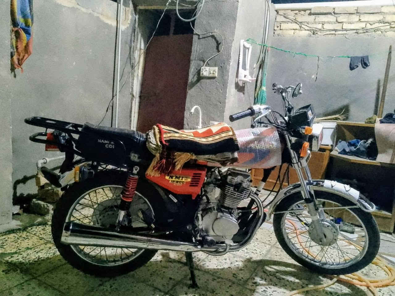 تعمير كله نامه شلامجه ٢٦  شاصي ١٥ ///٨ اوراق  الدراجه مابيه نقص برغي اوراقه سكنر شبه اصليات  لمكان ديوانيه السعر ٨٠٠ 
***********
