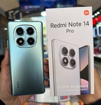ريدمي نوت 14 برو • استعمال ٣ اشهر • كرتون شاحن كفر