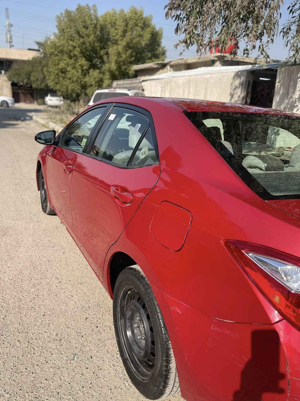 سلام عليكم كورلا ١٤ مشروع وطني بسمي حادث چاملغ وبنيد سيارة مابيها أي نقص سعر  ١٠٧$ ***********
