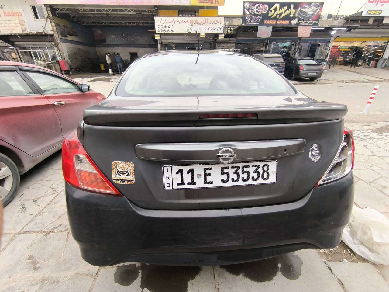 سلام عليكم 
لبيع
نيسان فيرسا موديل 2016 موصفات S (بغداد تحويل ثاني يوم)مكانها بغداد زيونه حادثها جاملغ خلفي وهنا بل العراق طبعاً سياره ليبل واحد بدون تبديل شاصي لغد مكفول  تبريد جديد حدادية جديده امامي خلفي تخم تاير كير محرك مكفول حتى دهن كير بدلنه من شركه 
رقم بغداد جديد سياره كامله ومرتبه مابيه نقص برغي
السعر 85
وبيه مجال
للتواصل
‏‪0770 422 2200‬‏
